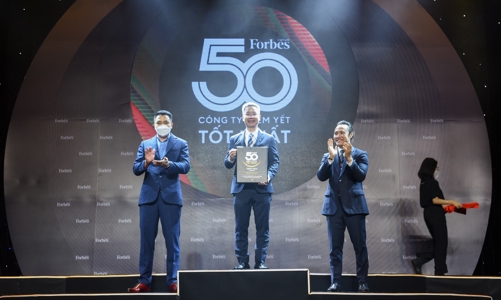 Nam Long 6 năm liên tiếp trong bảng xếp hạng “50 công ty niêm yết tốt nhất Việt Nam 2021” 