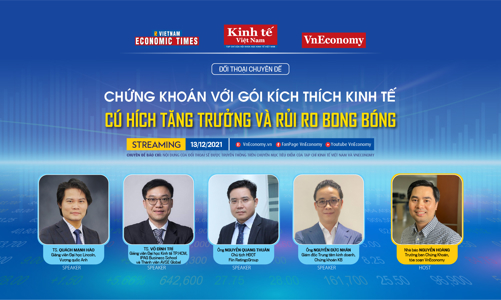 Đối thoại chuyên đề: “Thị trường chứng khoán với gói kích thích kinh tế: Cú hích tăng trưởng và rủi ro bong bóng”