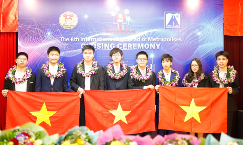 Việt Nam đạt thành tích xuất sắc tại cuộc thi Olympic quốc tế Mát-xcơ-va lần thứ VI