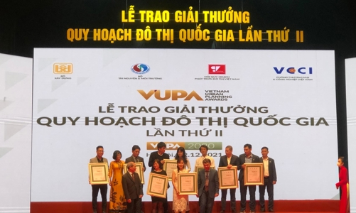 Hinode Royal Park đạt giải thưởng tại Lễ trao giải Quy hoạch đô thị Quốc gia lần thứ 2 