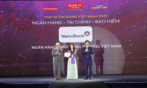 “Alias - biệt danh tài khoản” của VietinBank lọt vào Top 10 Tin dùng Việt Nam 2021