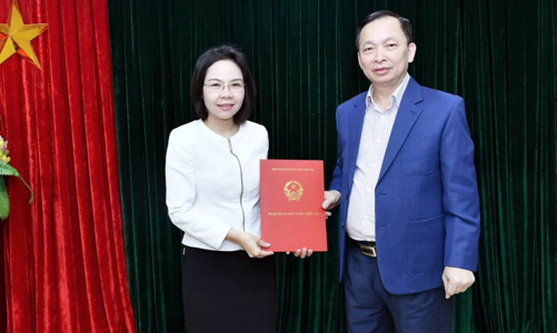 Vụ Tín dụng các ngành kinh tế Ngân hàng Nhà nước có người phụ trách mới