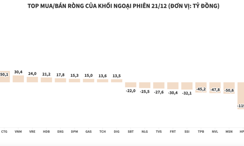 Khối ngoại mạnh tay chốt lời cổ phiếu CEO hơn 172 tỷ đồng