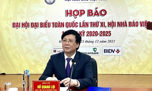 553 đại biểu tham dự Đại hội Hội Nhà báo Việt Nam lần thứ XI
