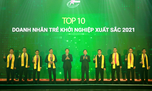 TOP 100 doanh nhân trẻ khởi nghiệp xuất sắc tạo gần 1.400 tỷ đồng doanh thu