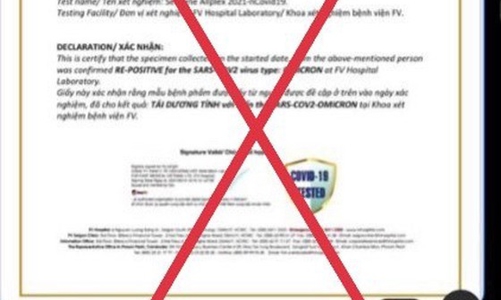 Bệnh viện quốc tế phát hoảng vì bị tung tin 