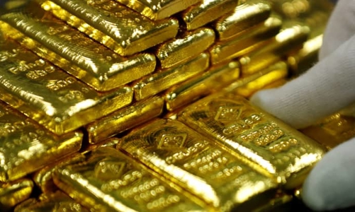 Giá vàng tăng mạnh do lợi suất trái phiếu giảm, USD tự do trượt dốc