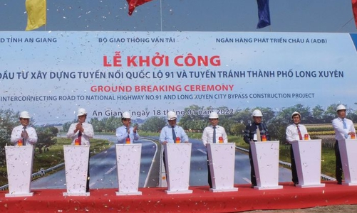 Khởi công dự án giao thông 2.100 tỷ đồng tại An Giang, kết nối “phên giậu” vùng Tây Nam Tổ quốc