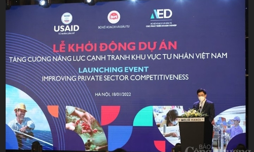 Hỗ trợ 36 triệu USD tăng cường năng lực cạnh tranh cho khu vực tư nhân Việt Nam