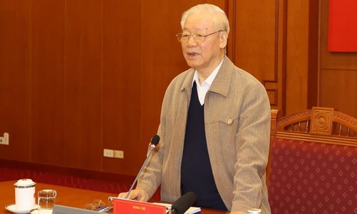 Tổng Bí thư: Cần tiếp tục xây dựng, hoàn thiện thể chế để 