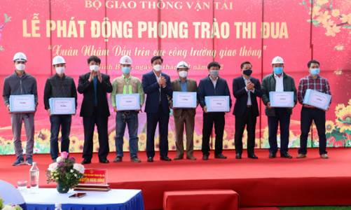 Phát động phong trào thi đua “Xuân Nhâm Dần trên các công trường giao thông”