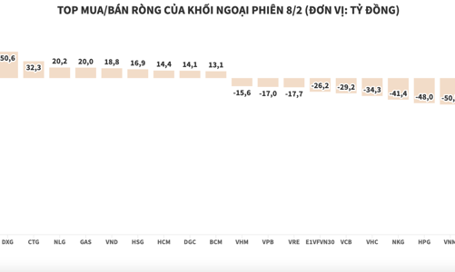 Đảo chiều, khối ngoại bán ròng hơn 325 tỷ đồng