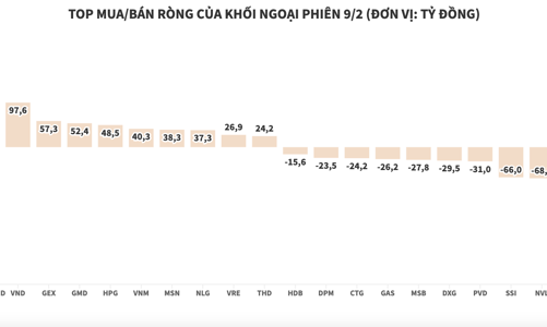 Khối ngoại xả ròng 260 tỷ đồng VIC, chuyển sang gom chứng chỉ quỹ FUEVFVND