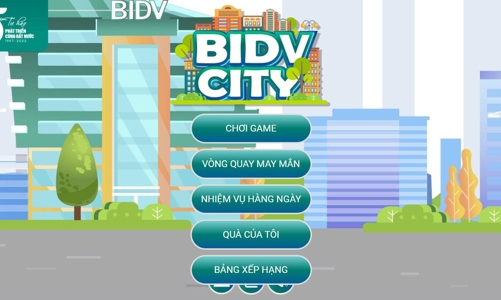 “BIDV City”: Khám phá thành phố thông minh, trúng quà tiền tỷ