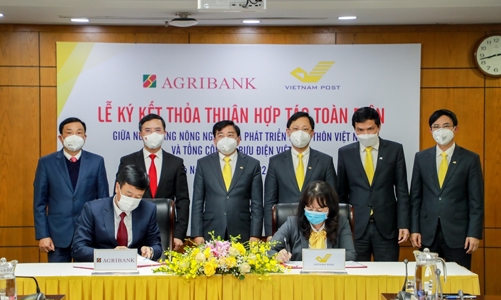 Agribank và Vietnam Post ký kết thỏa thuận hợp tác toàn diện