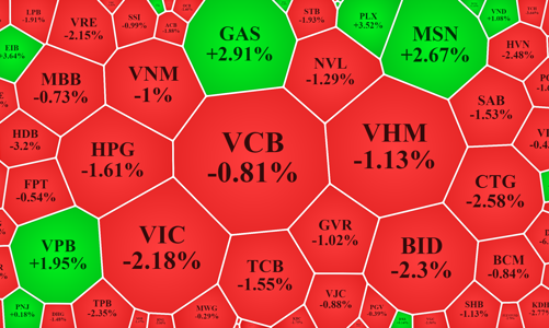 Náo loạn cùng thế giới, VN-Index giảm gần 15 điểm nhưng không có bán tháo
