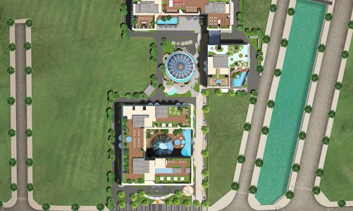 Hinode City - môi trường sống xanh, trong lành