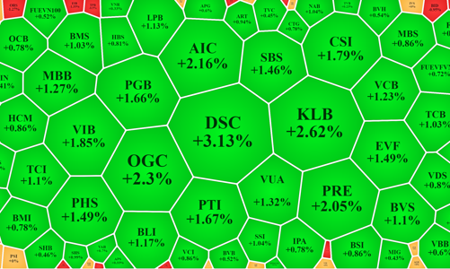 Mua bán dè chừng, thanh khoản blue-chips thấp kỷ lục