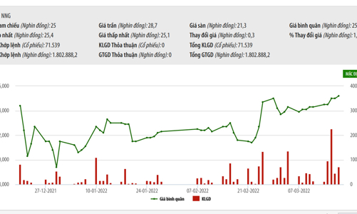 Đến lượt quỹ ngoại đăng ký bán hết 37,8% vốn tại NNG