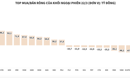 Khối ngoại tiếp tục mua ròng mạnh, tích cực gom DGC