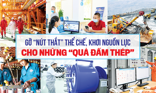 Gỡ “nút thắt” thể chế, khơi nguồn lực cho những “quả đấm thép”