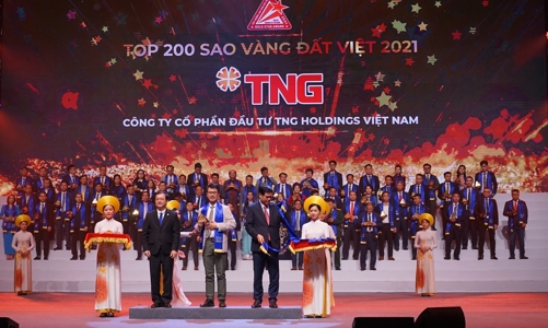 TNG Holdings Vietnam bội thu giải thưởng tại Sao Vàng Đất Việt 2021