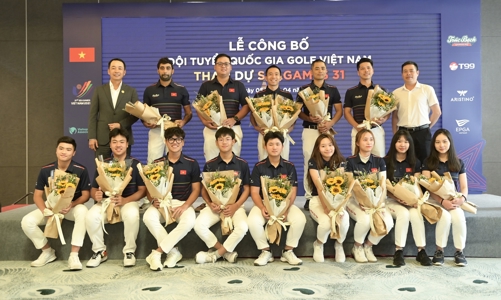 Công bố đội tuyển Golf Quốc gia tham dự Seagame 31 