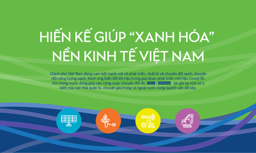 Hiến kế giúp “xanh hóa” nền kinh tế Việt Nam