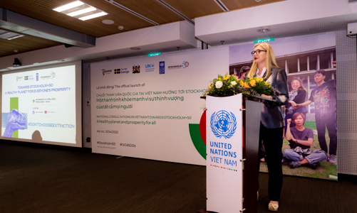 Lễ Khởi động chuỗi Tham vấn quốc gia tại Việt Nam - Hướng tới Stockholm+50