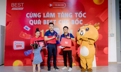 BEST Express tặng xe máy đánh dấu hành trình hợp tác cùng Colgate