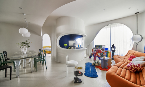 Căn hộ “hang đá” độc đáo và nghệ thuật tại Thảo Điền