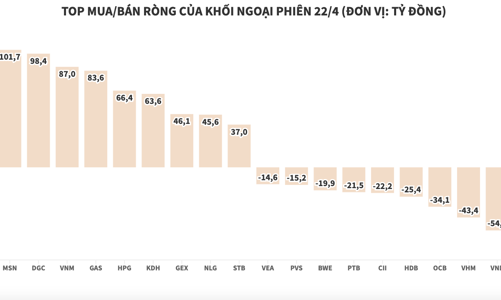Khối ngoại tiếp tục giải ngân ròng 920 tỷ đồng