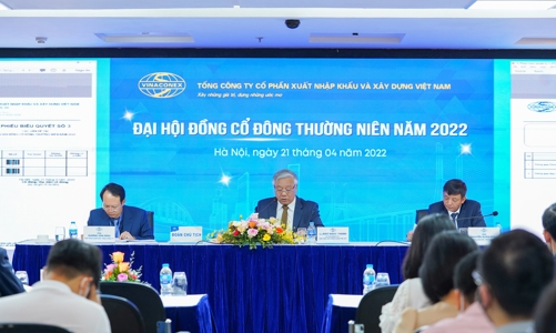 Vinaconex đặt mục tiêu 2022: Lãi sau thuế đạt 269% so với năm 2021