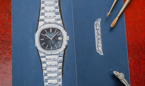 Bản phác thảo gốc của mẫu đồng hồ Patek Philippe Nautilus được đấu giá hơn 700.000 USD