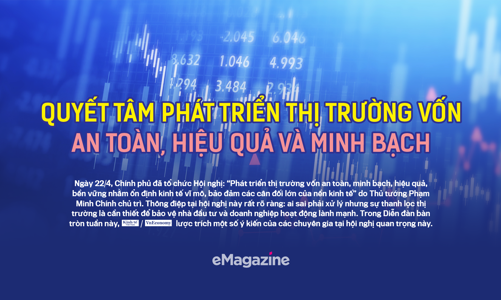 Quyết tâm phát triển thị trường vốn an toàn, hiệu quả và minh bạch