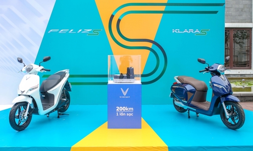 VinFast ra mắt 5 mẫu xe máy điện có khả năng di chuyển gần 200km/lần sạc
