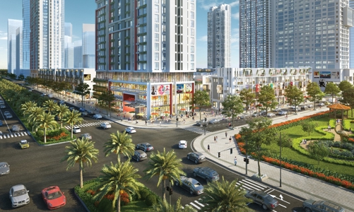 Gia tăng “lợi ích kép” khi sở hữu nhà phố thương mại 2 mặt tiền tại The Manor Central Park