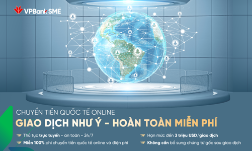 Ngân hàng số hóa chuyển tiền quốc tế, “chia lửa” cùng doanh nghiệp 