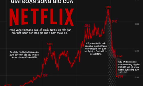 Vì sao nhà đầu tư quay lưng với cổ phiếu Netflix?