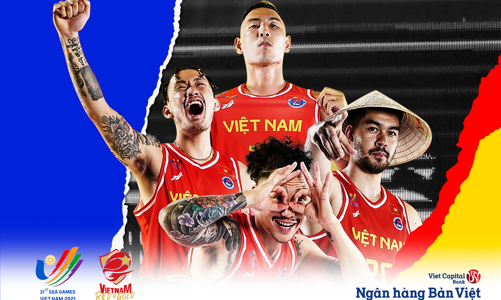 Ngân hàng Bản Việt tiếp tục đồng hành cùng đội tuyển bóng rổ Quốc gia Việt Nam tại SEA Games 31