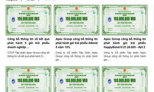 Sau xử phạt, APEC Group đã hoàn trả trước hạn toàn bộ tiền mua trái phiếu cho các nhà đầu tư