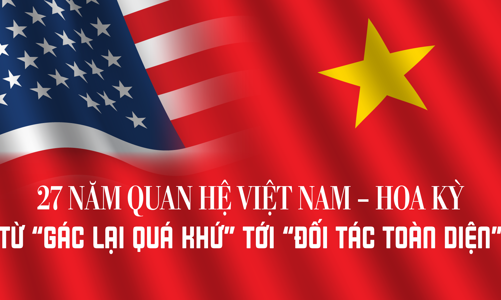 27 năm quan hệ Việt Nam – Hoa Kỳ: Từ “gác lại quá khứ” tới “đối tác toàn diện”