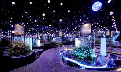 Không gian nghệ thuật đẳng cấp tại dạ tiệc The Sonnet of Sapphire cuả Dojiland