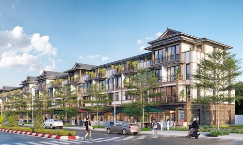 Imperia Grand Plaza Đức Hòa: Sức hút “khó cưỡng” từ shophouse đậm chất Á Đông