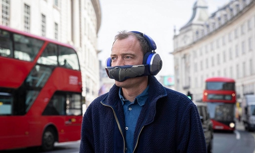 Phát minh mới: Tai nghe bluetooth tích hợp lọc không khí của Dyson