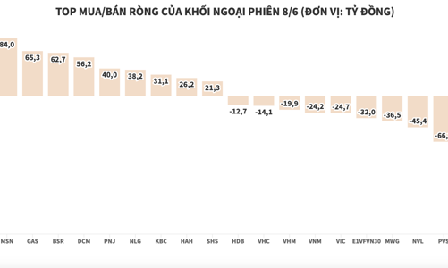 Khối ngoại mua ròng hơn 320 tỷ đồng, tập trung gom cổ phiếu phân bón