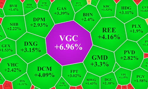 Tiền “lò dò” bắt đáy, VN-Index đã leo qua tham chiếu