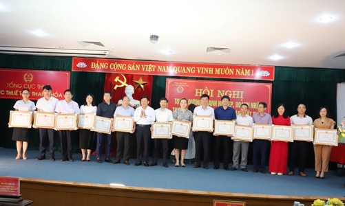 Thanh Hóa tuyên dương những doanh nghiệp thực hiện tốt chính sách thuế
