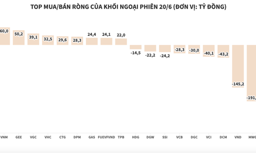 Khối ngoại bán ròng hơn 508 tỷ đồng trong ngày thị trường đỏ lửa