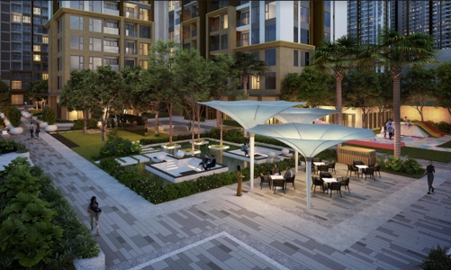 Thiết kế “lounge chìm” hoàn thiện không gian sống chuẩn nghỉ dưỡng 5 sao tại Masteri Waterfront